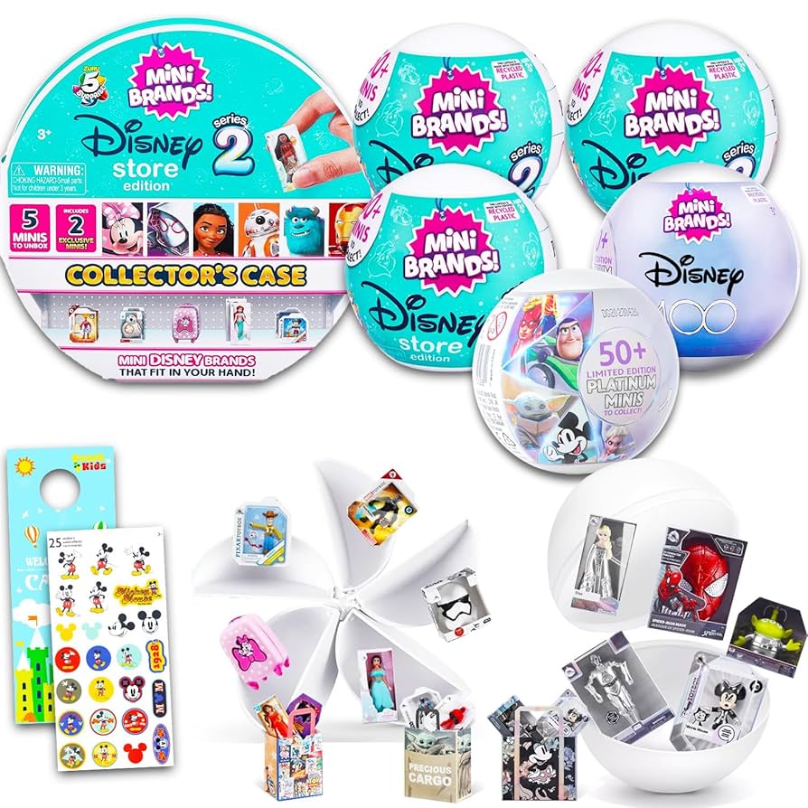 Amazon.com: ZURU Mini Brands Disney Variety Pack Set - 5